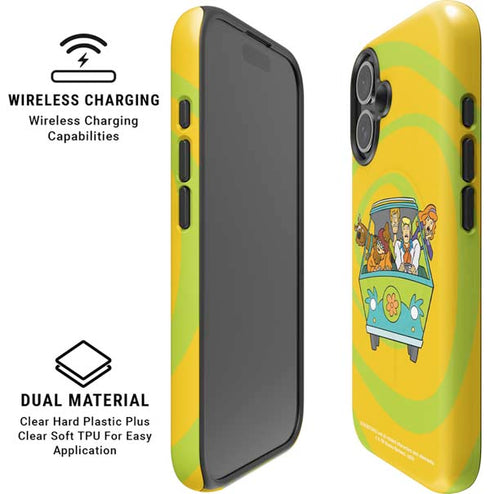 Scooby Doo Mystery Machine Van iPhone 16 Plus Magsafe Impact Case